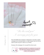 Heart Message Necklace