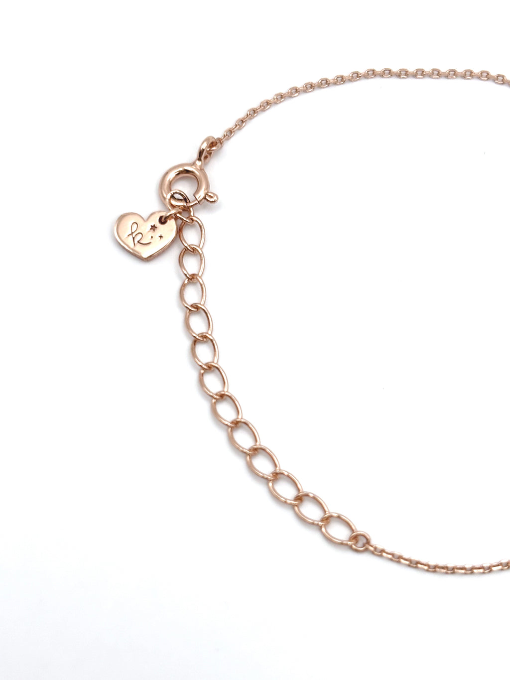 Twinkling Heart Bracelet- Rose Gold