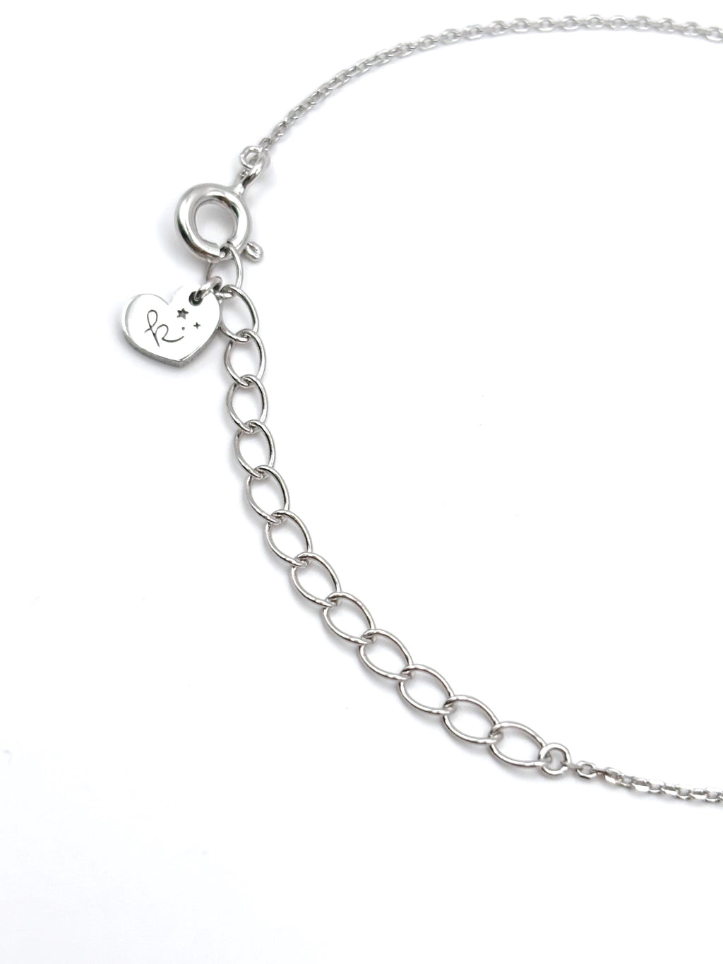 Twinkling Heart Bracelet- Silver