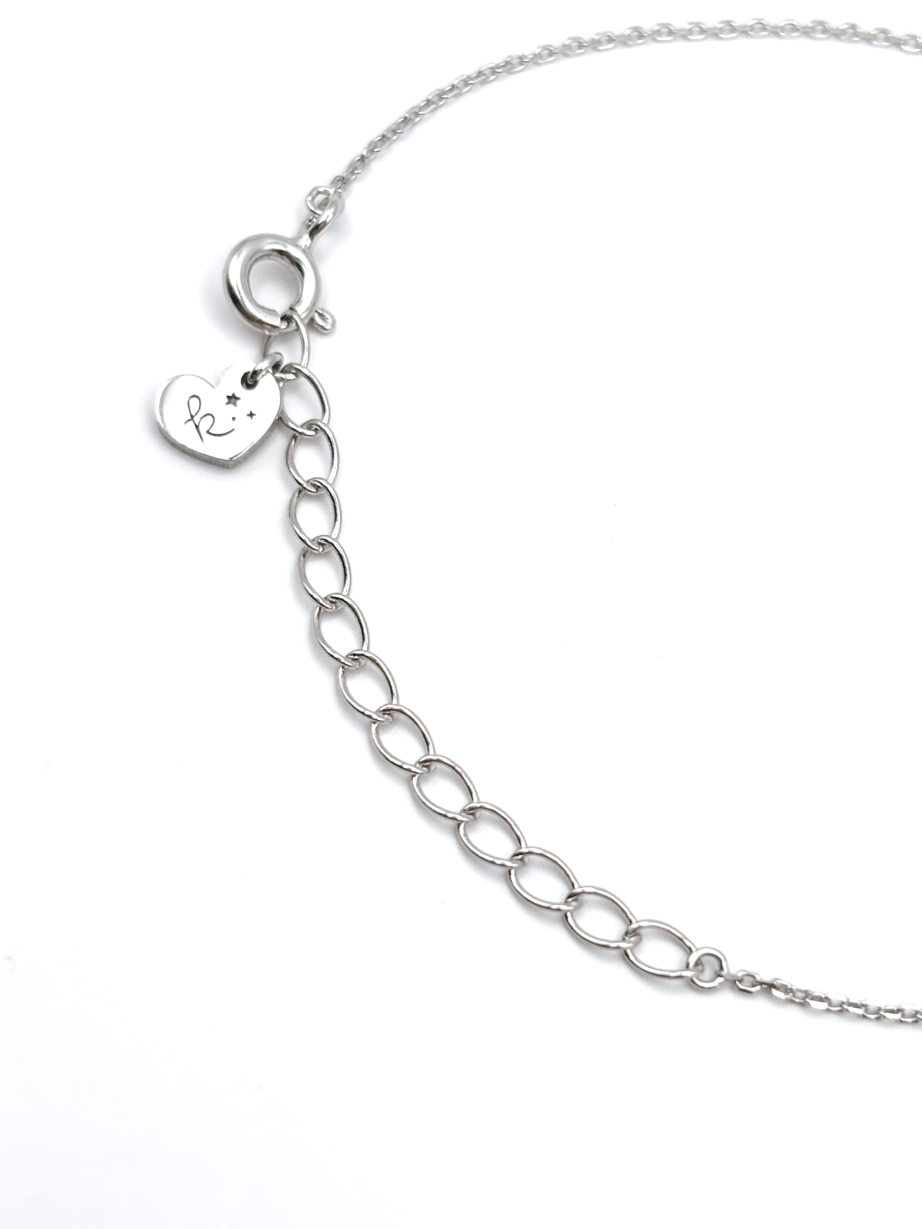 Twinkling Heart Bracelet- Silver
