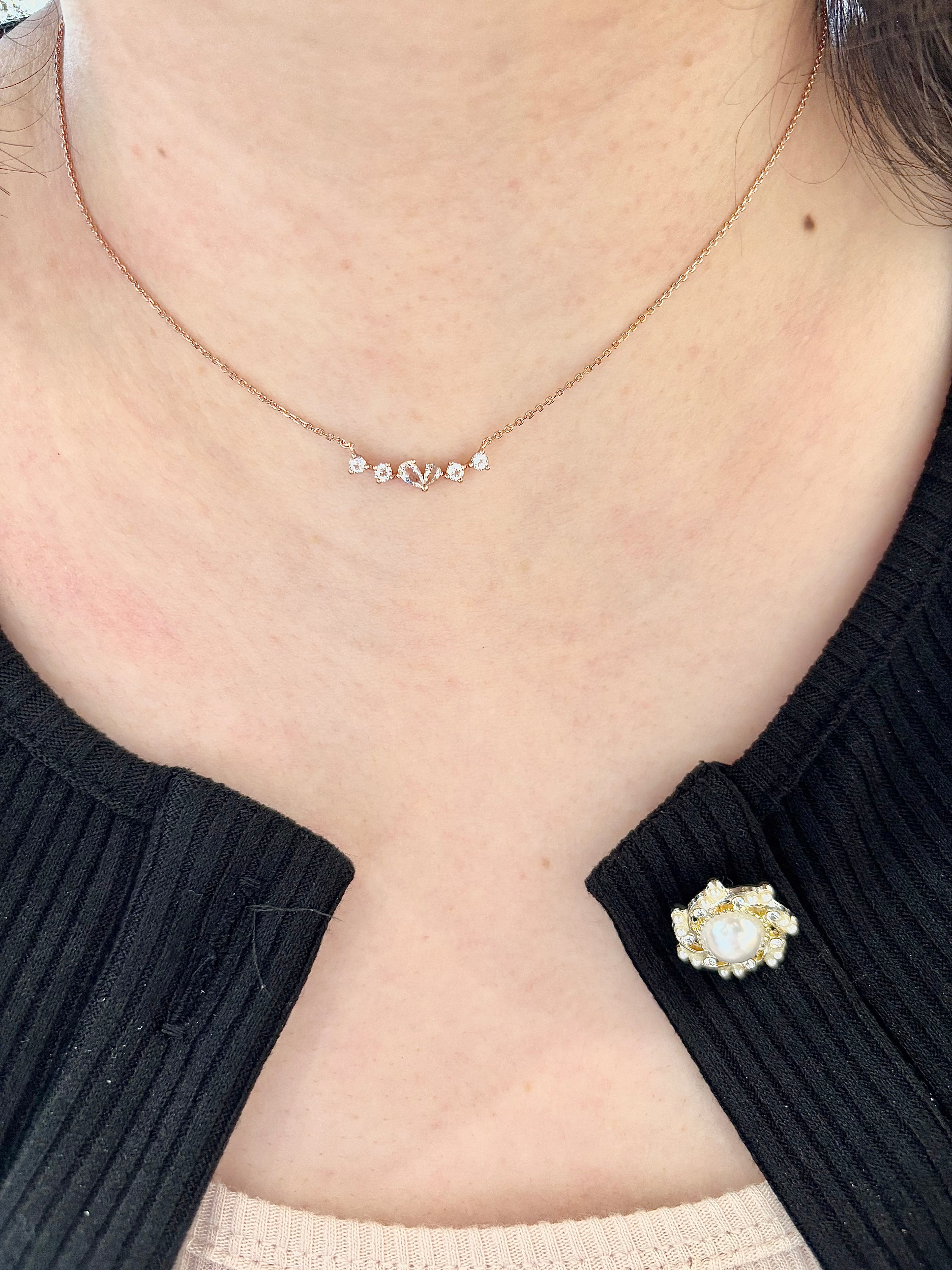 Twinkling Heart Necklace