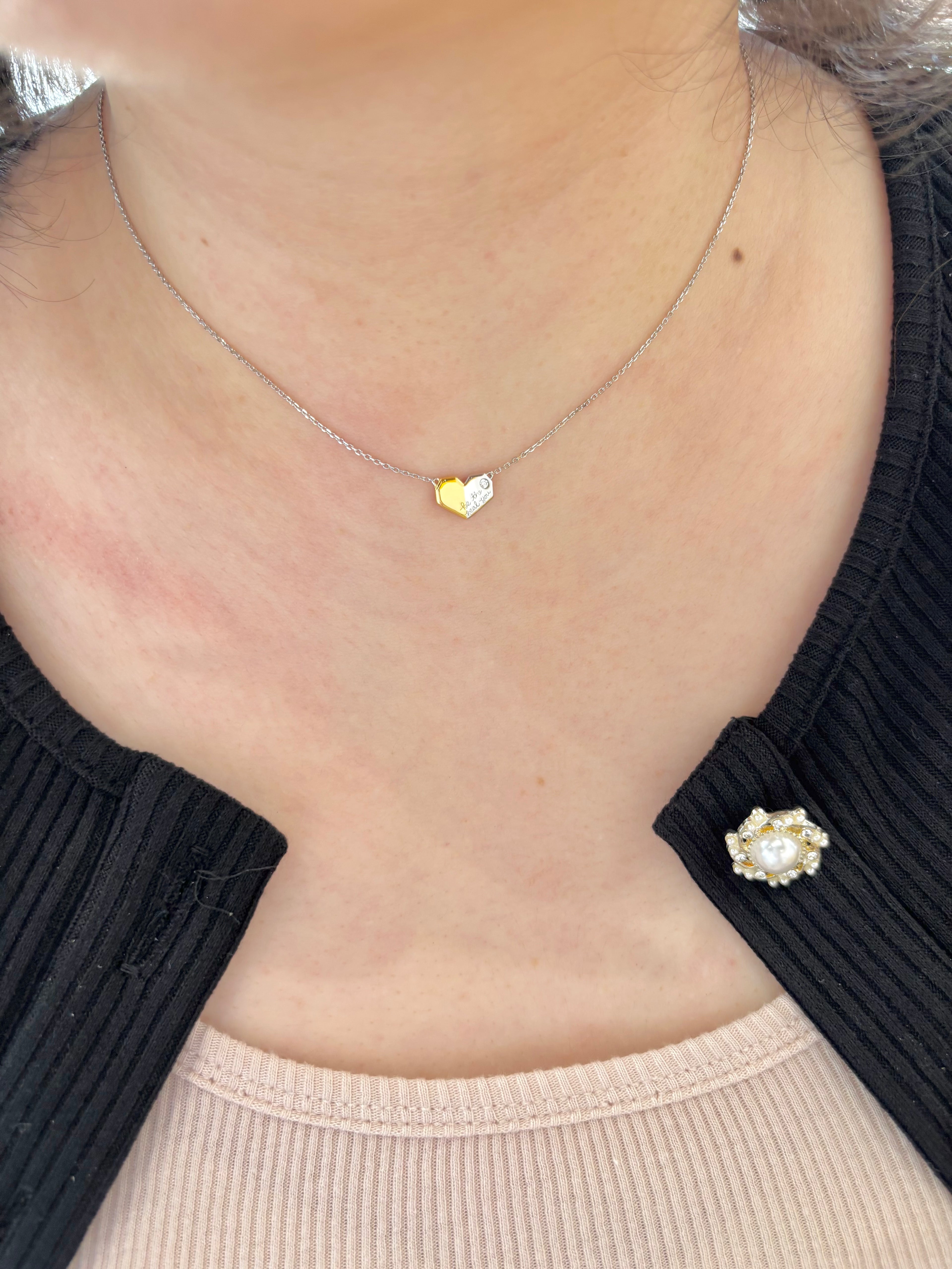 Heart Message Necklace