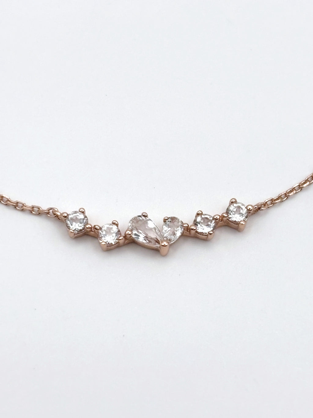 Twinkling Heart Bracelet- Rose Gold